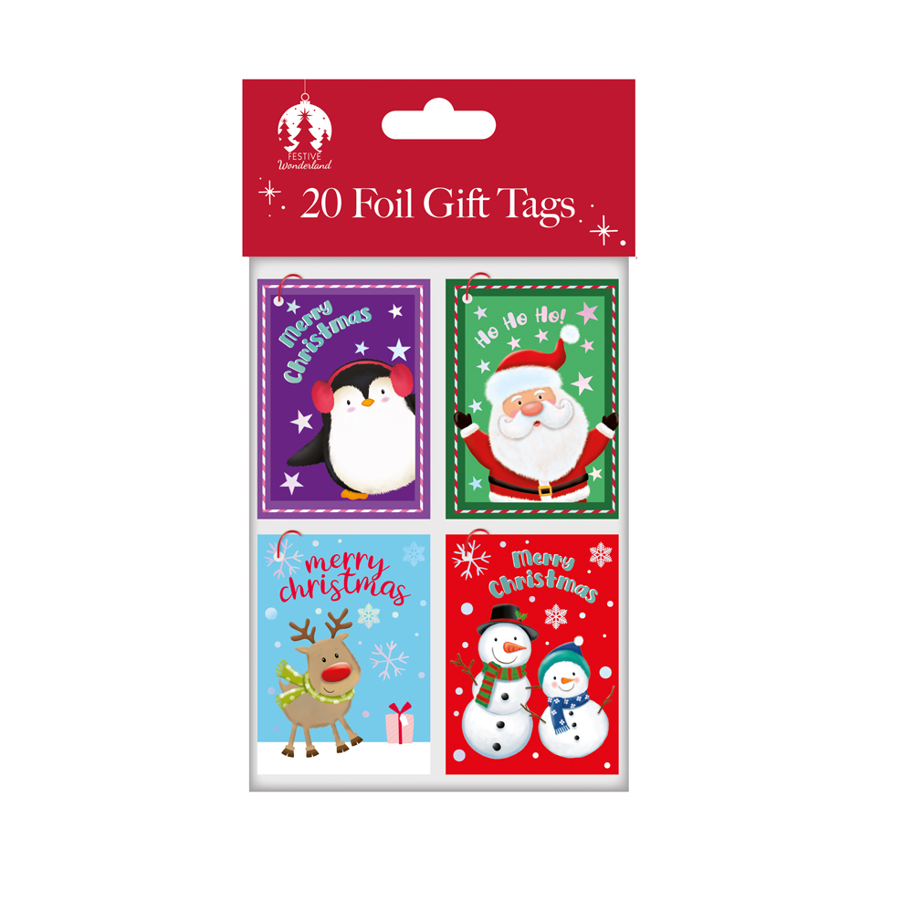Gift Tags XMAS - 20 Kids