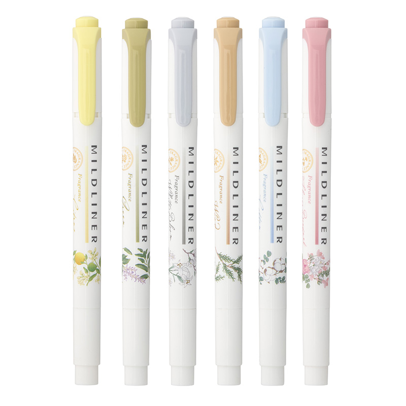 ZEBRA Mildliner Fragrance Pack of 6