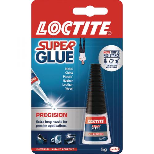 Loctite Super Glue Tube Precision, 5g Carded