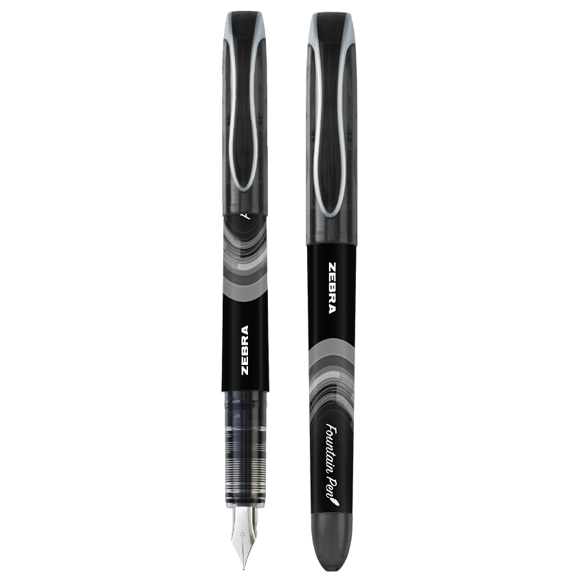 ZEBRA FOUNTAIN PEN BLACK BULK