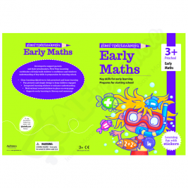 3+ FTL Pre School Early Maths with Stickers