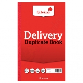 Silvine Duplicate Delivery Book with Carbon 210mm x 127mm, 1-100