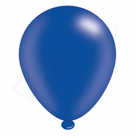 Kaleidoscope Latex Balloons Dark Blue 10" For Air or Helium Pack of 8