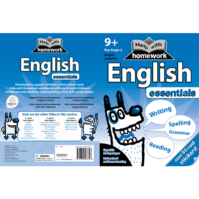 9+ HW English Essentials with Stickers Key Stage 2