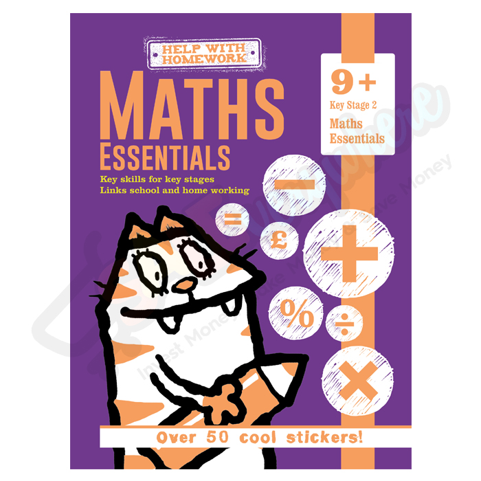 9+ HW Maths Essentials with Stickers Key Stage 2